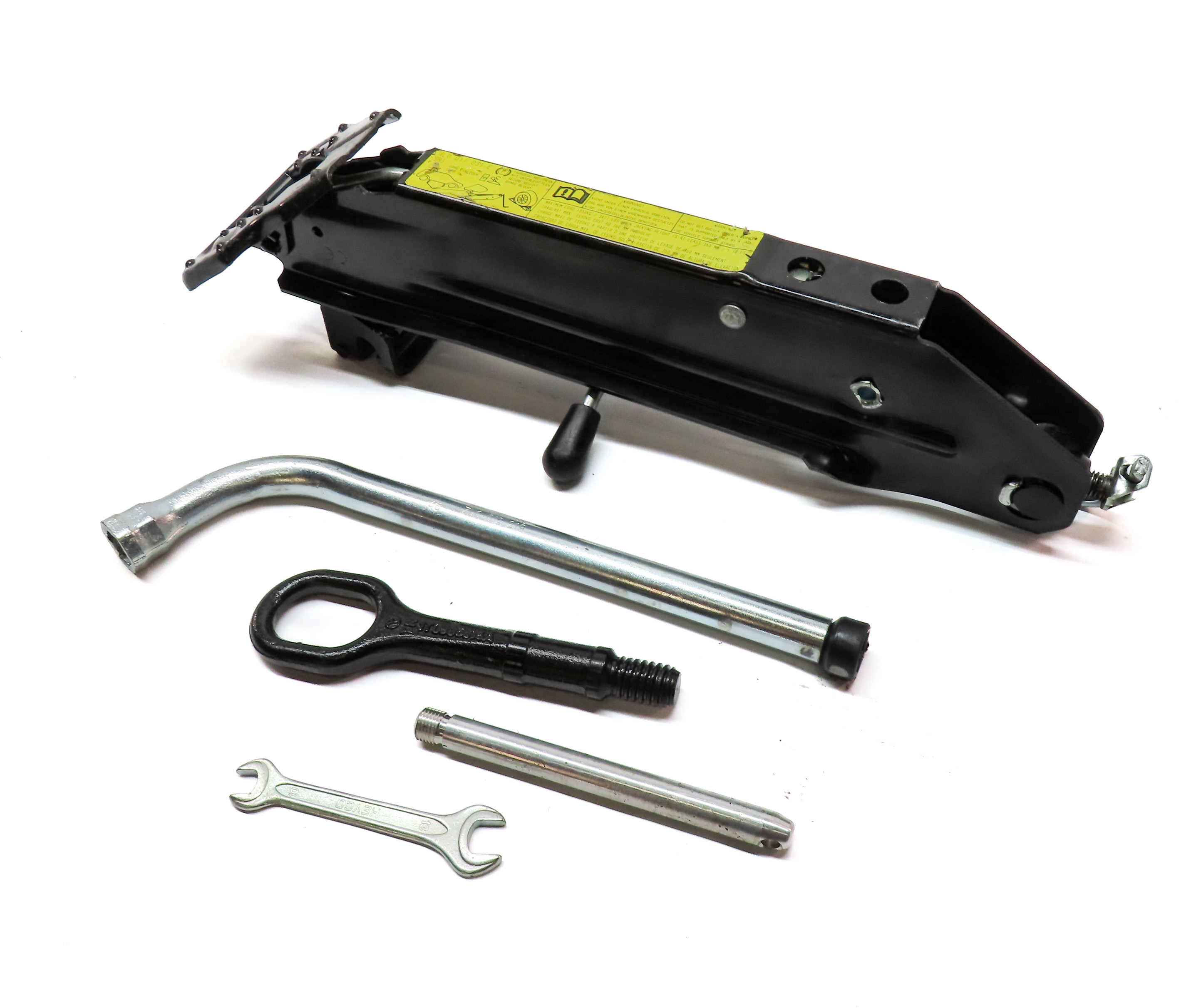 2013-2015 AUDI Q7 (4L) EMERGENCY SPARE TIRE CAR LIFT JACK LUG WRENCH TOOL KIT — exact item pictured